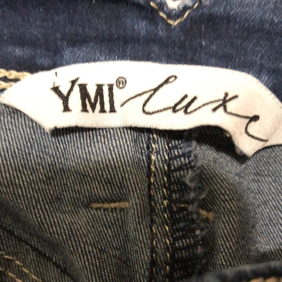 Y Mi Blue Jean Shorts size 7 - Picture 5 of 6